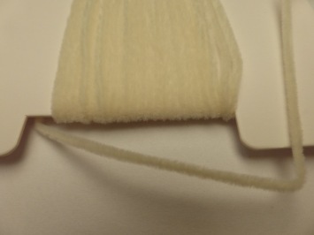 Suede Chenille - 10 White